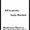 Quadro All Is Pretty - Andy Warhol decorativos